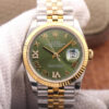 Rolex M126233-0025 Olive Green Dial | UK Replica - 1:1 best edition replica watches store, high quality fake watches