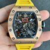Richard Mille RM011 Rose Gold Rubber Strap | UK Replica - 1:1 best edition replica watches store, high quality fake watches