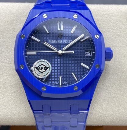 APS Factory Audemars Piguet 15500 Blue Dial | UK Replica - 1:1 best edition replica watches store, high quality fake watches